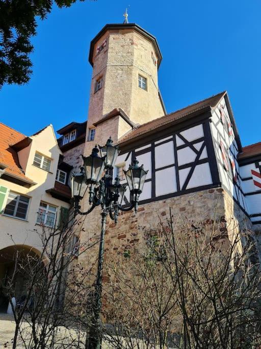 Exklusives Appartement im schöner Burganlage Jena Exterior foto