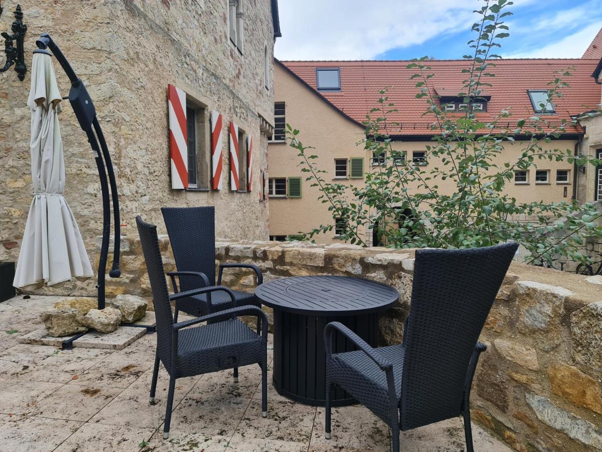 Exklusives Appartement im schöner Burganlage Jena Exterior foto