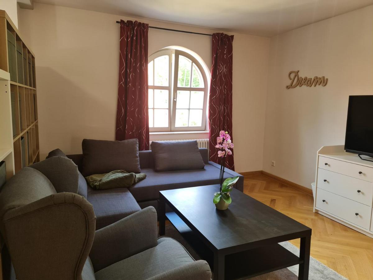 Exklusives Appartement im schöner Burganlage Jena Exterior foto